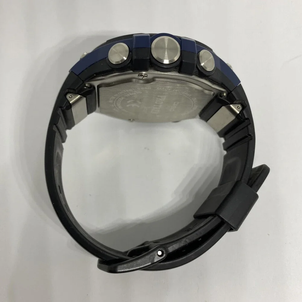 Casio Pro Trek WSD-F20 Men's Black Silicone Digital Display Smartwatch EY541
